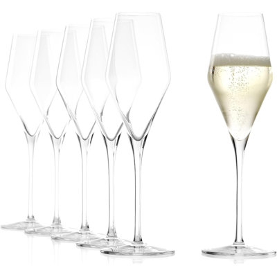 Stolzle Lausitz, Quatrophil - Champagne Flutes, 290 ml