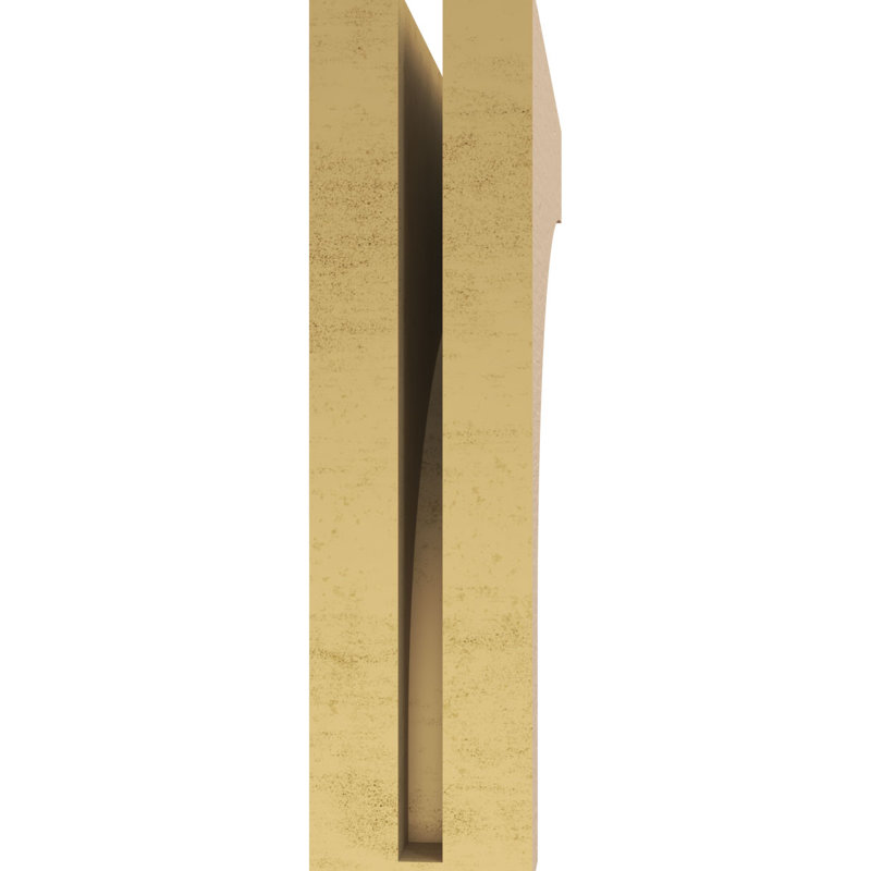 Bois de cèdre brut Rockford, corbeau apprêté Rockford, H 20 po x l 5 po x P 20 po