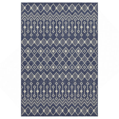 Tapis bleu intérieur / extérieur