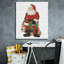 «Nostalgic Santa 1» par Ethan Harper, art mural sur toile-1504722794