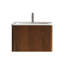Meuble-lavabo 24 po en noyer rayé avec lavabo à surface solide blanc, meuble-lavabo mural flottant pour salle de bain moderne, pré-assemblé-1753641008-1753641167