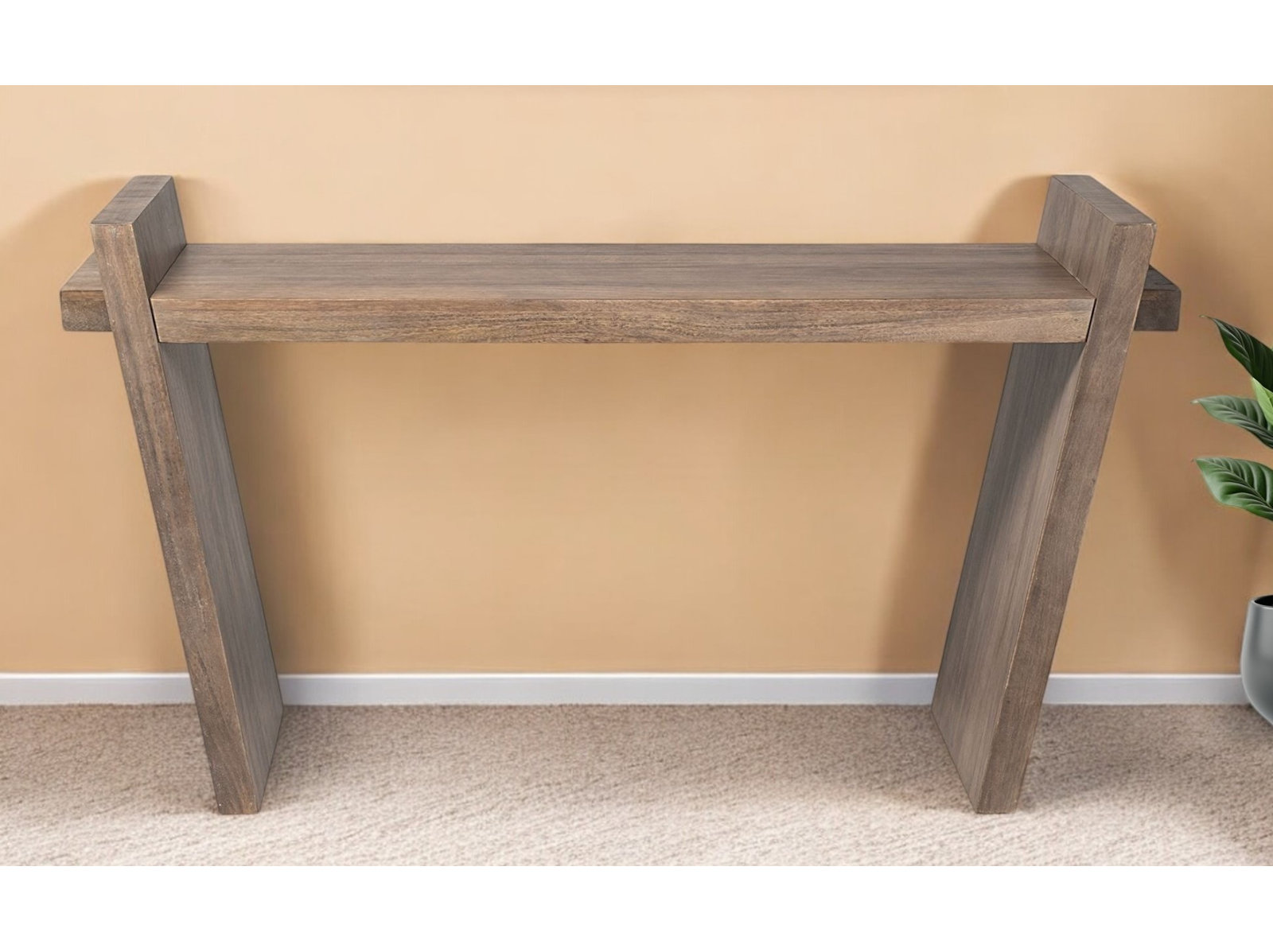 Nelia 60'' Solid Wood Console Table