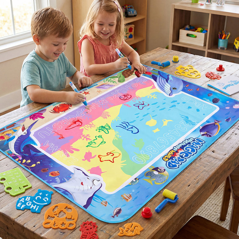 Kids Water Doodle Painting Mat