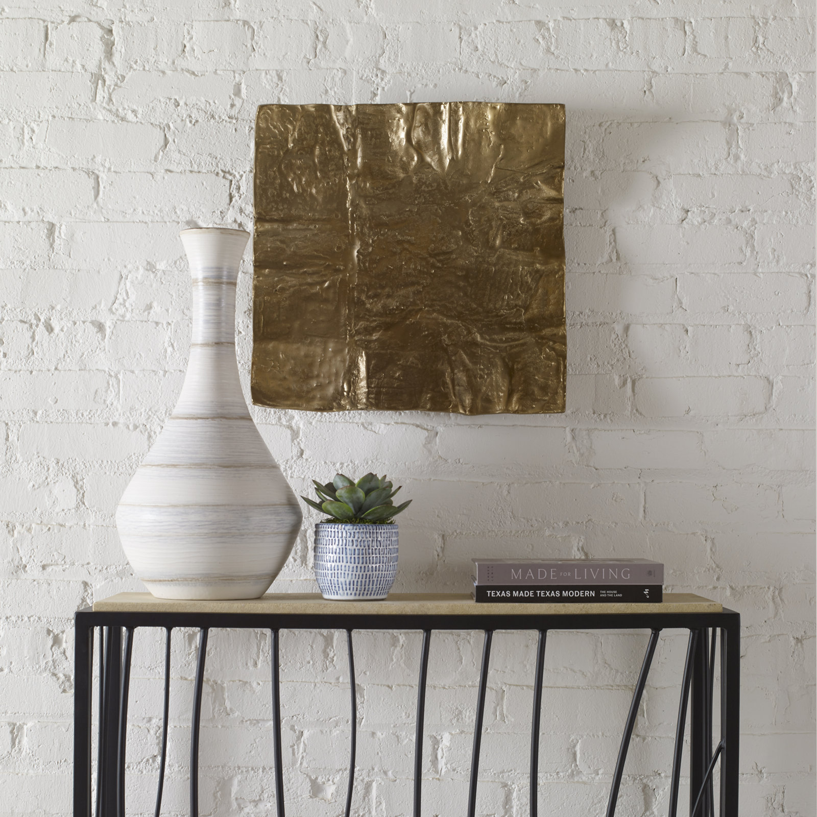 Metal Wall Decor, Gold