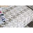 Transitional Style Square Upholstery Ottoman