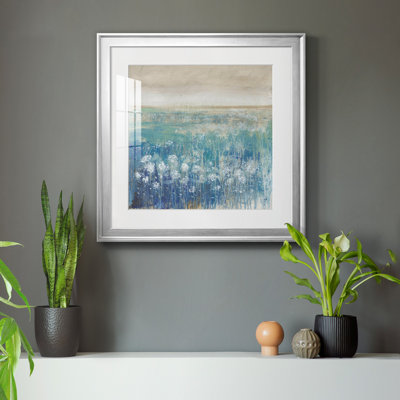 Avant la pluie II - reproduction encadrée de qualité supérieure - prête à être accrochée