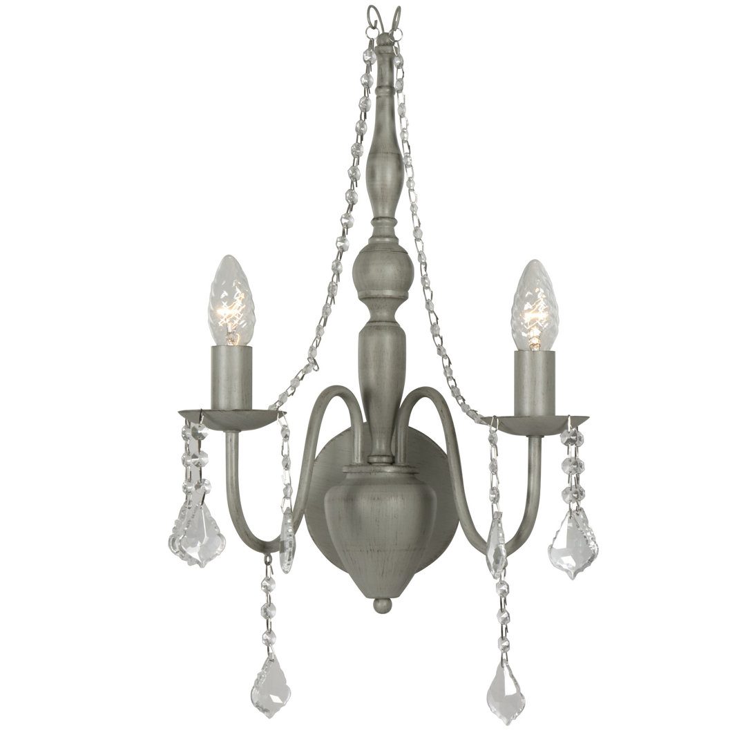 Cogburn 2-Light Candle Wall Light