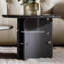 Table basse ronde en pierre micro-cristalline