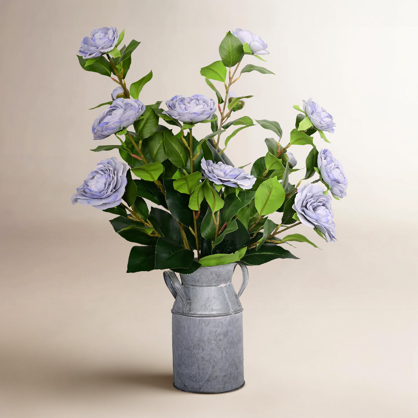 Tuomo Peony Floral Arrangement, Purple