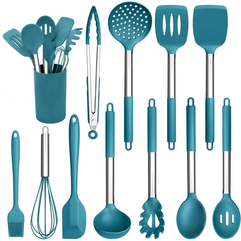 Rareweaves 12 Utensil Set, Blue
