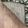 Dazzle Green/White Disa Vintage Medallion Soft Rug