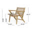 Chaise BRAXTON (ensemble de 2)