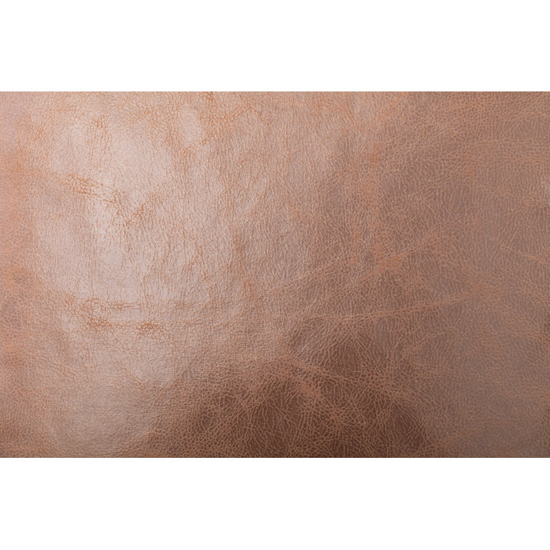 Repose-pieds Baier, Similicuir brun noyer