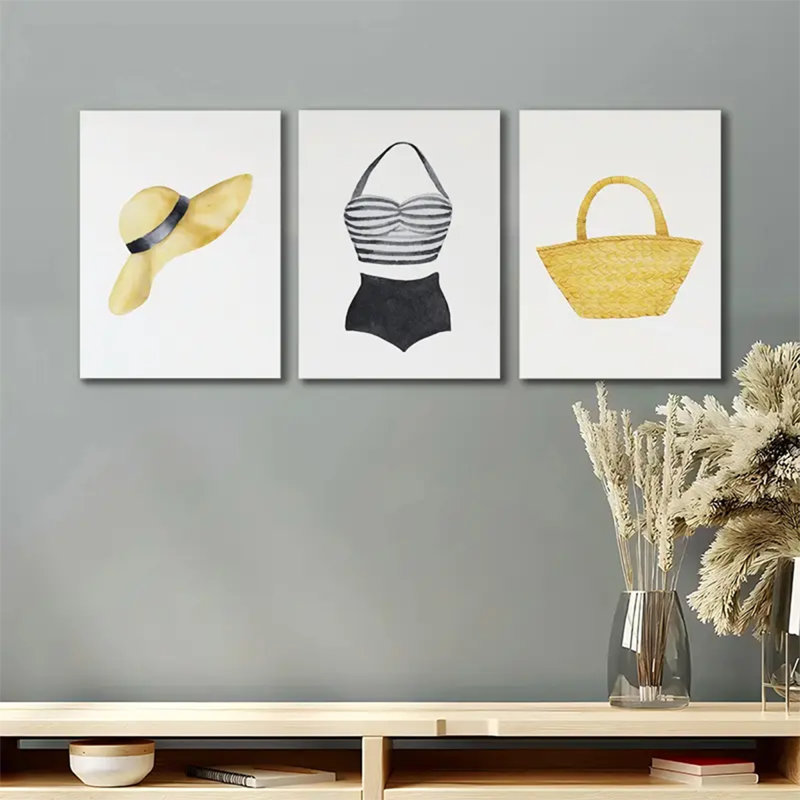 3 Piece Wrapped Canvas Print