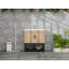  Meuble-lavabo autoportant avec rangement et tablette ouverte 32 po, chêne naturel 32 po-271701849