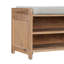 Banc de rangement pour chaussures de 43 po de large avec banc de rangement pour hall d'entrée-833058112