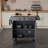 Amedeu Solid Wood Top Kitchen Cart