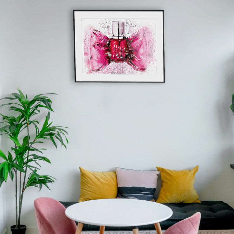 Bow Perfume - Single Picture Frame Print