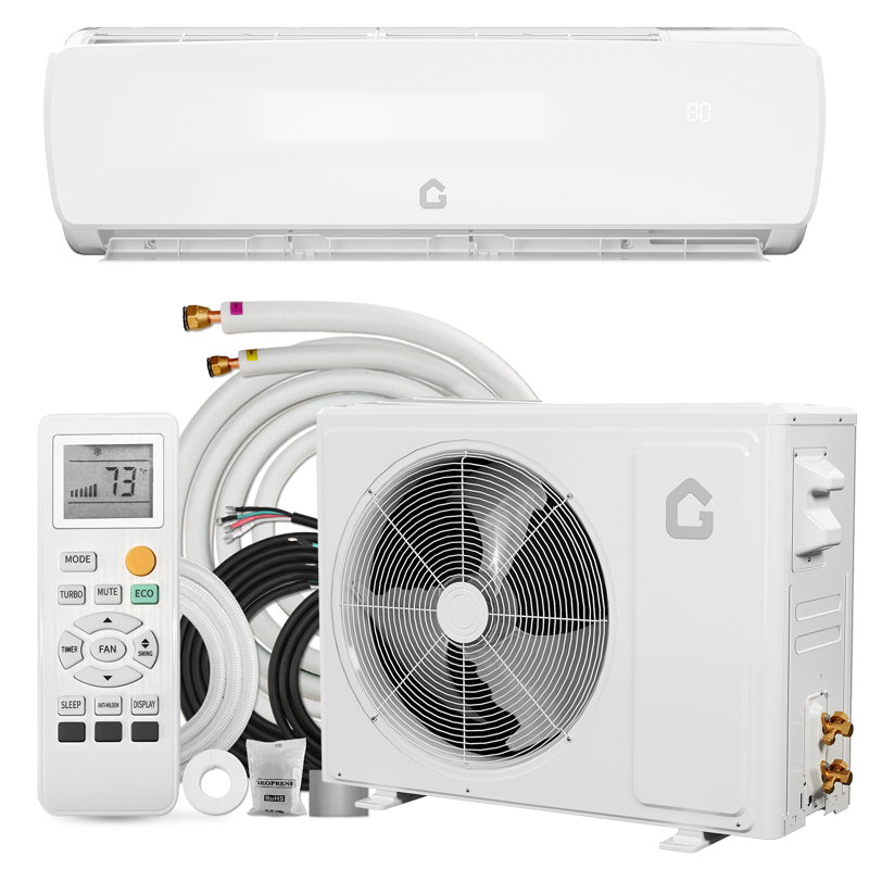 Mini climatiseur mural 12 000 BTU et thermopompe murale