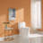 Arlo Compact One Piece Toilet with Comfort Chair Seat ADA Height 17.3", Elongated Dual Flush 0.8/1.28 GPF-95418113