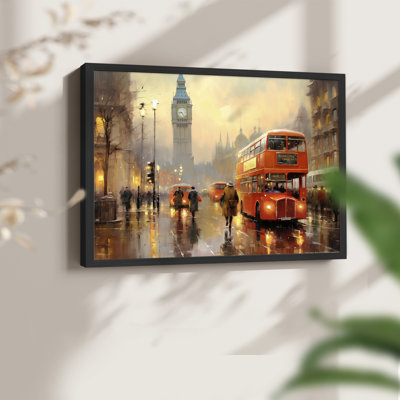 Chirstmas Art-CDXVII -Framed Print - Restickable