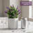 Artificial Purple Lavender Plant In Ceramic Pot