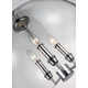 Vermilion 3 Light Glass Dimmable Pendant