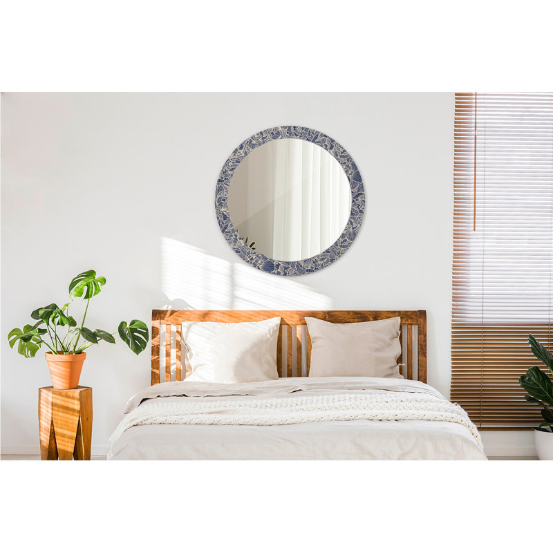 Huldar Glass Flat Wall Mirror