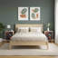 36cm W Engineered Wood Bedside Table