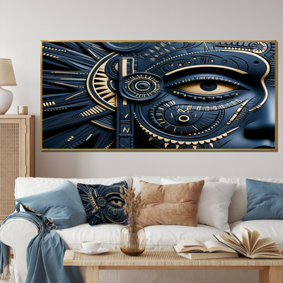 Masque tribal africain - art mural tribal africain