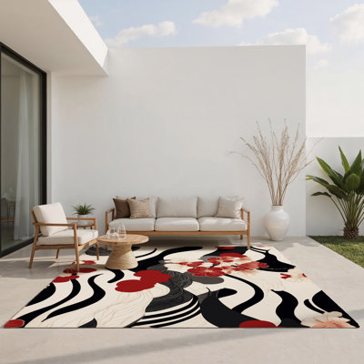Tapis intérieur et extérieur Cherry Horizon