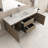 Oxce 60'' Single Bathroom Vanity with Resin Top-105965960