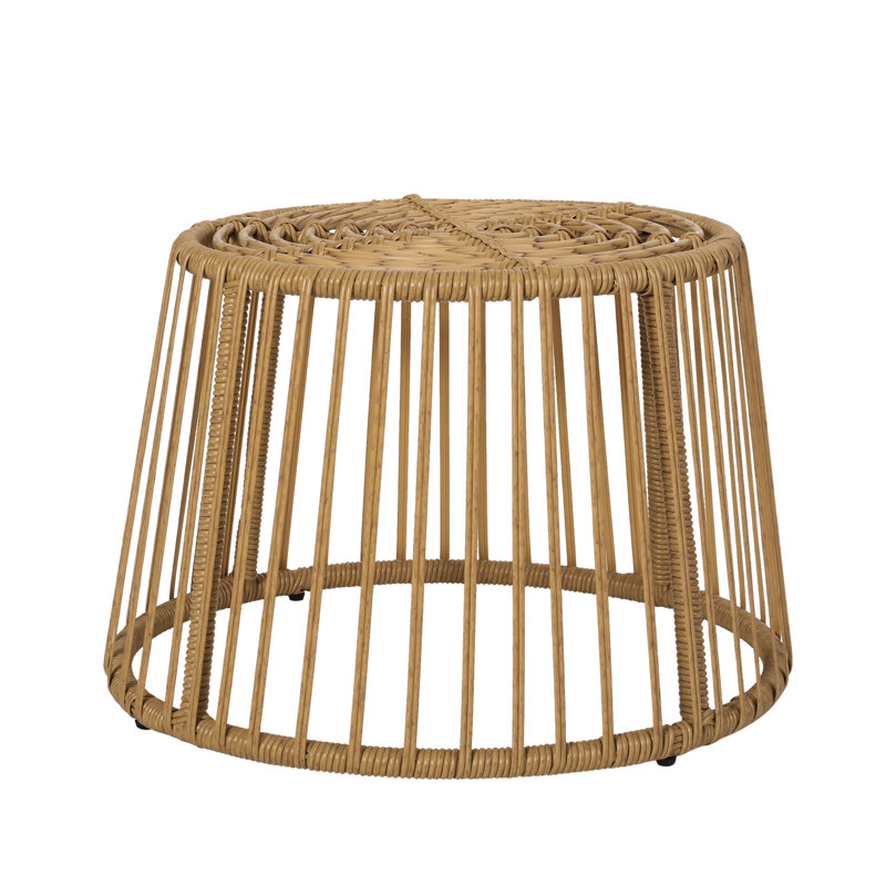 20.30" H X 12.82" W Side Table - Brown For Outdoor Area Earthy In Versatile Accessory
