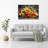 A Basket Of Fruit Vegetables - No Frame Print on Canvas