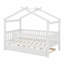 Lit en bois avec couchette-1612886207