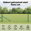 Vidaxl Fence With Posts -Coated Steel-116797901-116797902