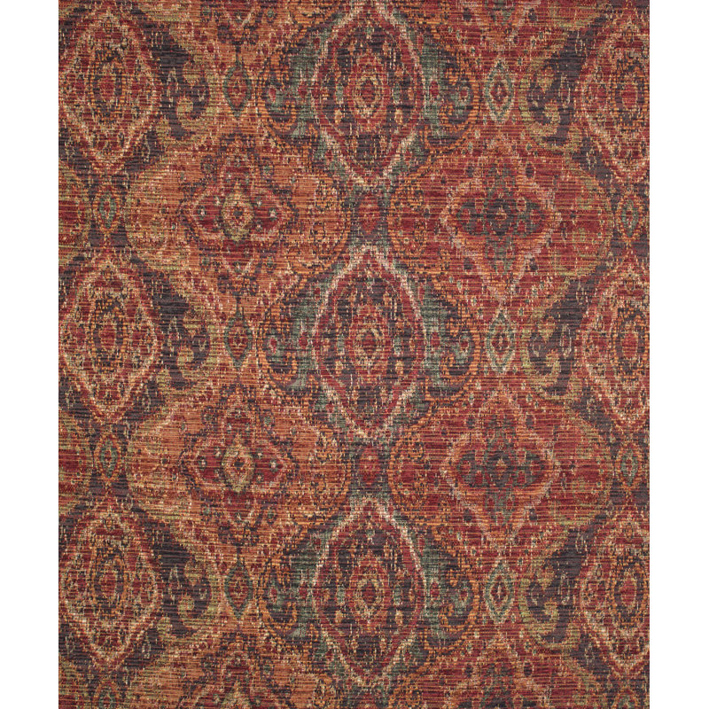 Belarus Fabric, Red/Green
