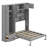 Murphy Bed With Top Cabinet-406831068