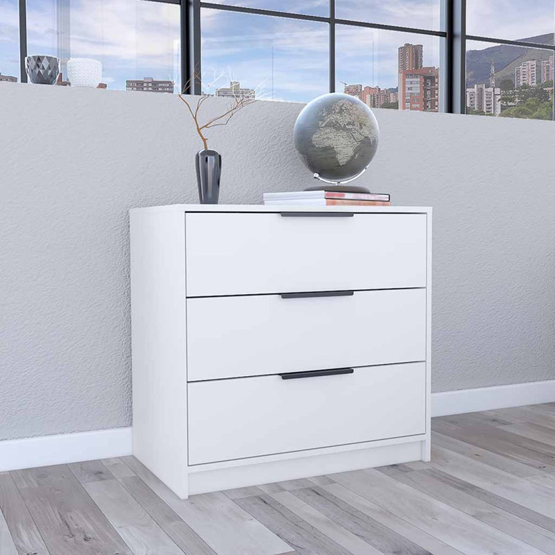 Commode décorative, Blanc