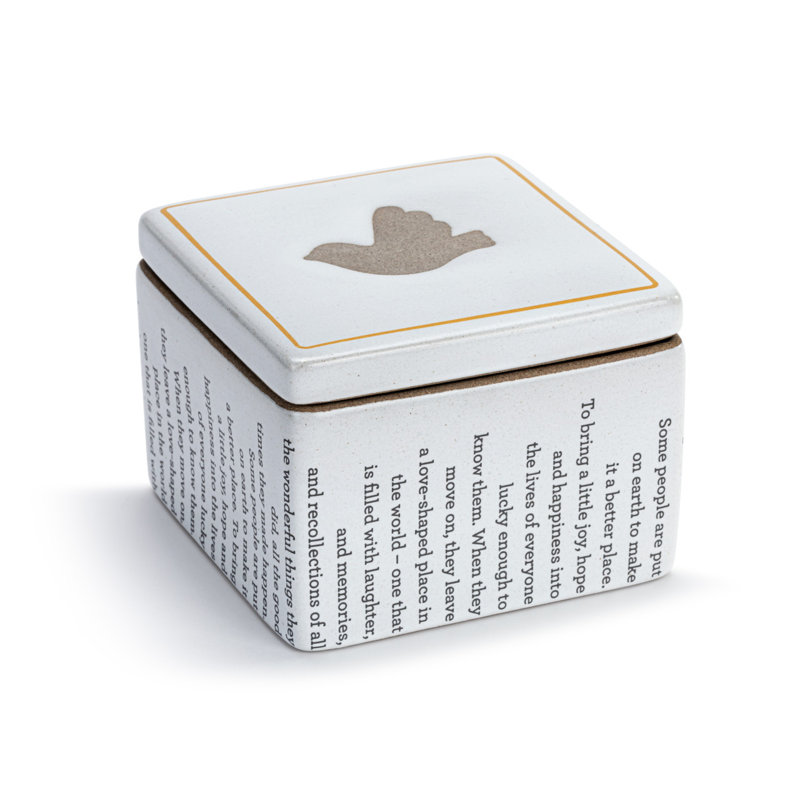 Stoneware Decorative Box