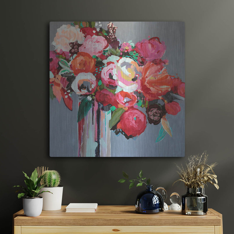 "Confetti" par Jacqueline Brewer, H 24 po x l 24 po