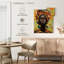 Portrait de femme sur toile-1566272213