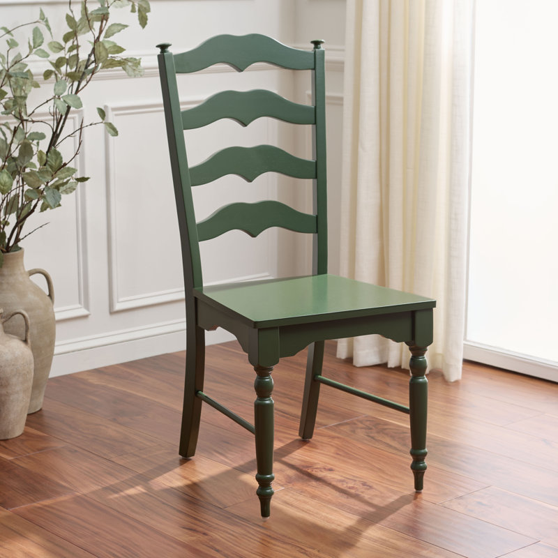 Chaise d'appoint Visalia Tavin, Vert foncé