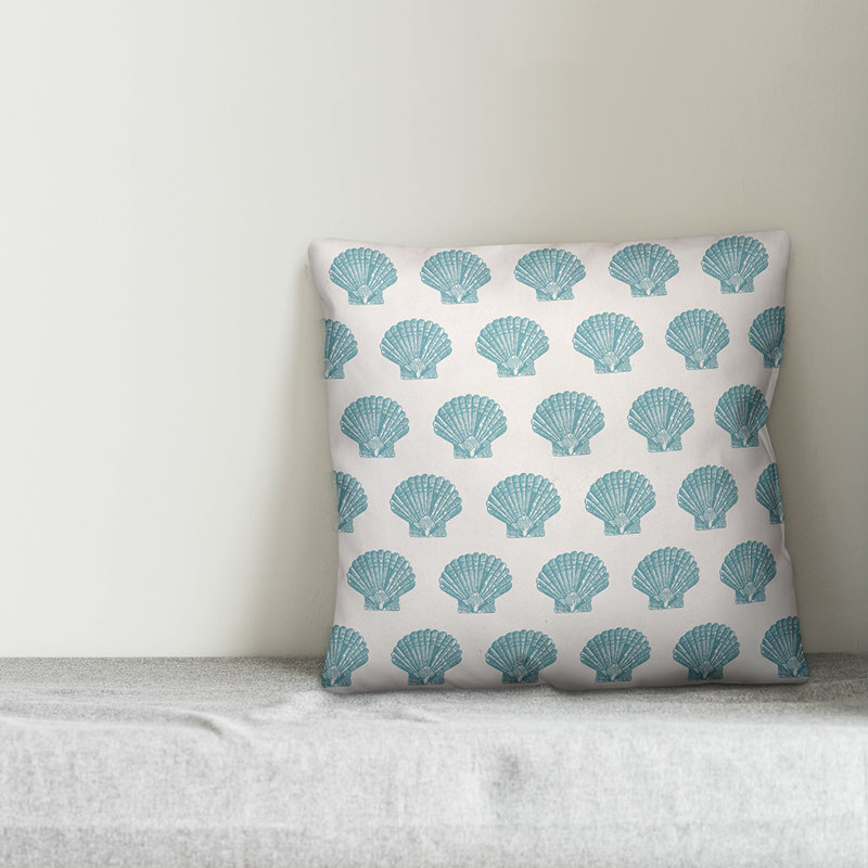  Shell 18" Throw Pillow