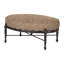 Grand Terrace Oval Ottoman with Sunbrella Cushions-69932967-70757796