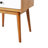 Romaro Acacia Wood Nightstand with 2 Easy-Glide Drawers-2046185621
