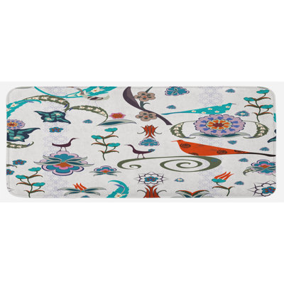 Cottage / Country Polyester Kitchen Mat