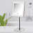 Terrera 8" x 8" Lighted Tabletop Magnified Makeup Mirror, Plug In