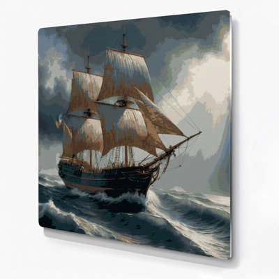 Coastal Maritime Legacy Black Metal Wall Art
