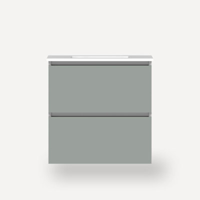 Curated Cartesian 31" Double Bathroom Vanity Set